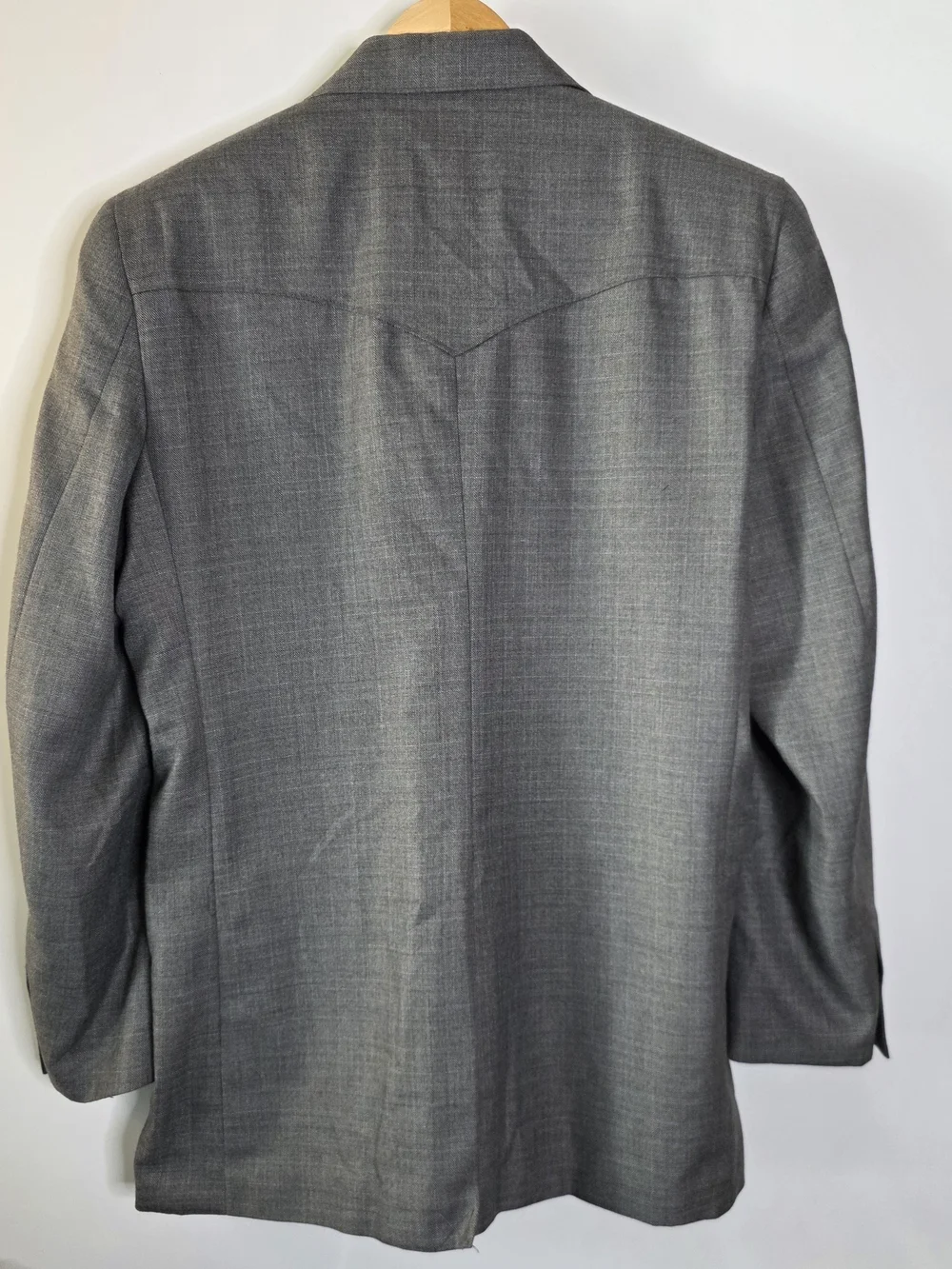 Circle S Lubbuck western sport coat in steel grey NWOT  structured 44L